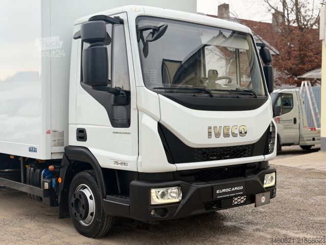 Dostavno vozilo s kesonom IVECO EUROCARGO ML 75E21/P Koffer Luftfederung LBW DFL