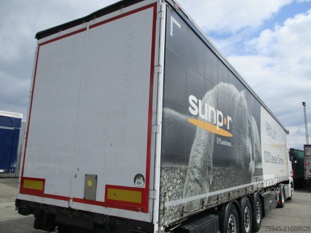 Semirimorchio con telone SCHWARZMÜLLER J-Serie, Liftachse, LBW, TÜV 04/2026