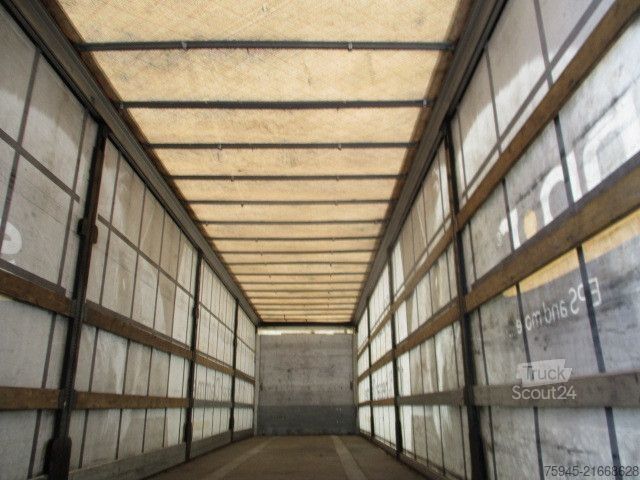 Semirimorchio con telone SCHWARZMÜLLER J-Serie, Liftachse, LBW, TÜV 04/2026