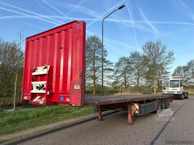 Boîte plate Krone SD Platform / Twistlocks / BPW Axles / Discbrakes