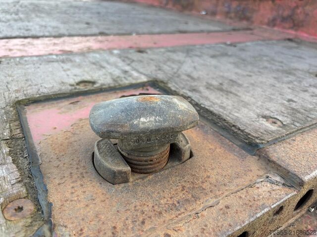 Boîte plate Krone SD Platform / Twistlocks / BPW Axles / Discbrakes