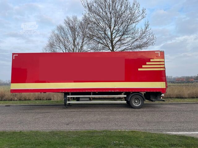 Kovček Groenewegen DRO-10-10 B 1-Axle City / Box / Koffer / Steeri...