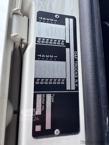 Standartinis-SZM DAF XF 480 FTP 6X2 SSC STANDAIRCO PTO Prep