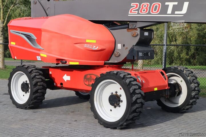 Piattaforma telescopica Manitou 280 TJ | 28 METER | 350 KG