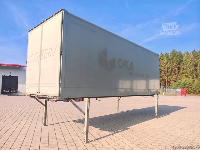 Semirimorchio vano GT Wechselbrücke Koffer / Möbelkoffer 7,45m