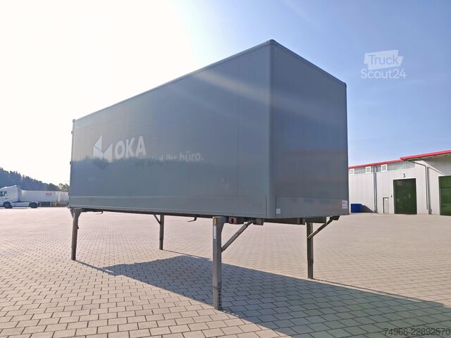 Semirimorchio vano GT Wechselbrücke Koffer / Möbelkoffer 7,45m