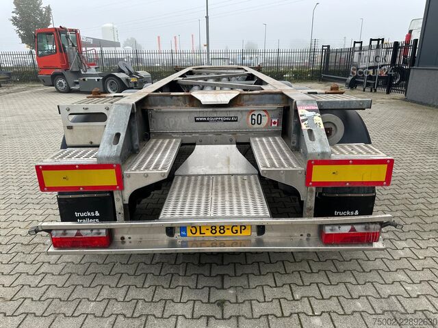  Van Hool 20FT ADR CHASSIS / galvanized / MB DISC / 2x li...