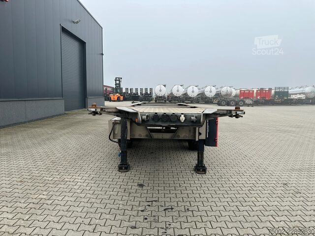  Van Hool 20FT ADR CHASSIS / galvanized / MB DISC / 2x li...
