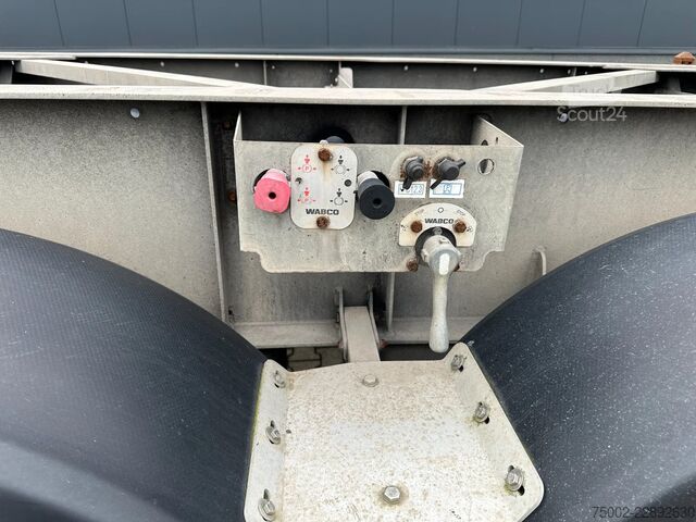  Van Hool 20FT ADR CHASSIS / galvanized / MB DISC / 2x li...