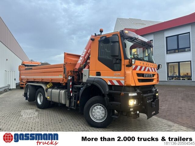 Tipvogn Iveco Trakker AD260T41WY/PS 6x4-4, EEV, Lenk-/Liftachse,