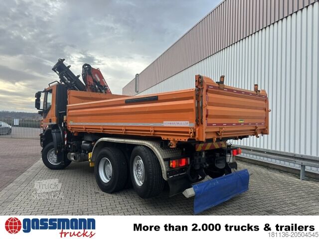 Tipvogn Iveco Trakker AD260T41WY/PS 6x4-4, EEV, Lenk-/Liftachse,