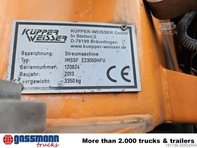 Maszyna rolnicza Küpper-Weisser IMSSF E23050HFU Kombistreuer ca. 5m³/6600l