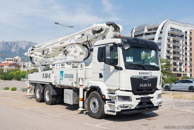 Blandare MAN TGS 26.520 MAN TGS 26.520 6x4 SWAN TSP 38-5 160...