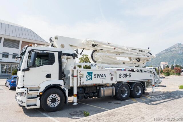 Blandare MAN TGS 26.520 MAN TGS 26.520 6x4 SWAN TSP 38-5 160...