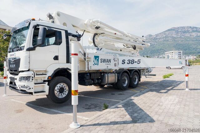 Blandare MAN TGS 26.520 MAN TGS 26.520 6x4 SWAN TSP 38-5 160...