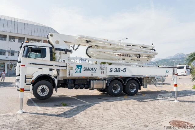 Blandare MAN TGS 26.520 MAN TGS 26.520 6x4 SWAN TSP 38-5 160...