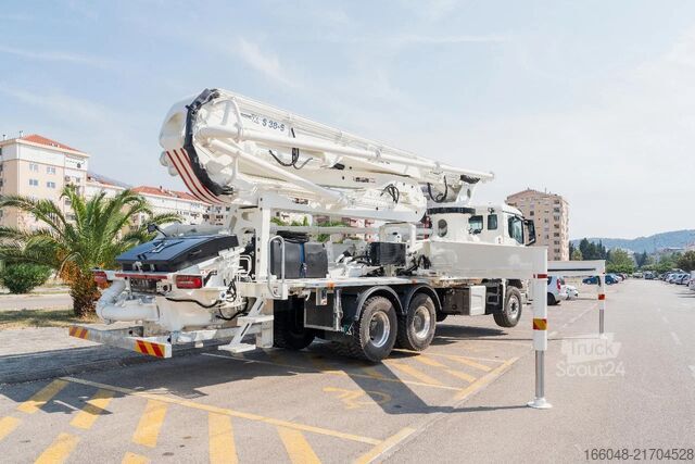 Blandare MAN TGS 26.520 MAN TGS 26.520 6x4 SWAN TSP 38-5 160...