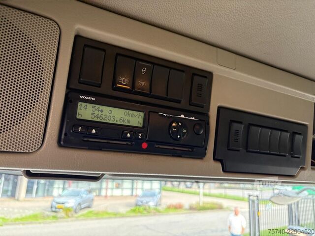 Kraanwagen Volvo FM 420 + HMF 1643 Z2---2X EXT. + REMOTE + TIPPE...