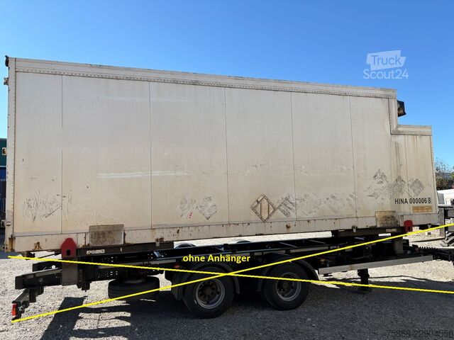 Wechselbrücke mit Kühlkoffer Schmitz Cargobull BDF Kühlkoffer Carrier 850 Innen 2,40m