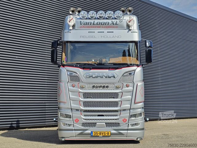 MTS standard Scania S590 V8 6X4 / 2 TANKS / NL TRUCK! 80T
