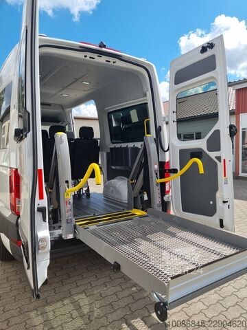 Minibuss KMP | Trinn | Heis VW Crafter 35