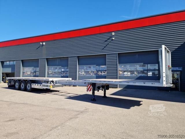 Semirremolque abierto  PLATEAU EXTENSIBLE