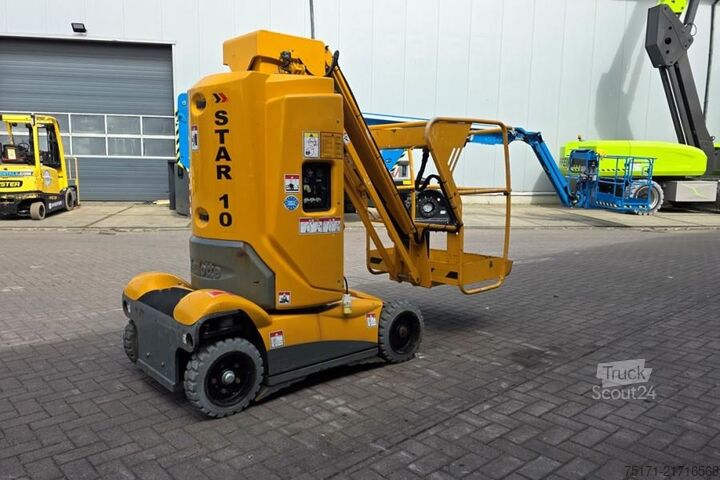 Csuklós teleszkópos munkaállvány Haulotte STAR 10 Electric, 10m Working Height, 3m Reach, 20