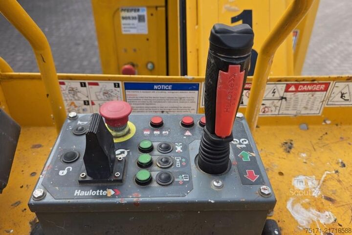 Ledad teleskopisk arbetsplattform Haulotte STAR 10 Electric, 10m Working Height, 3m Reach, 20