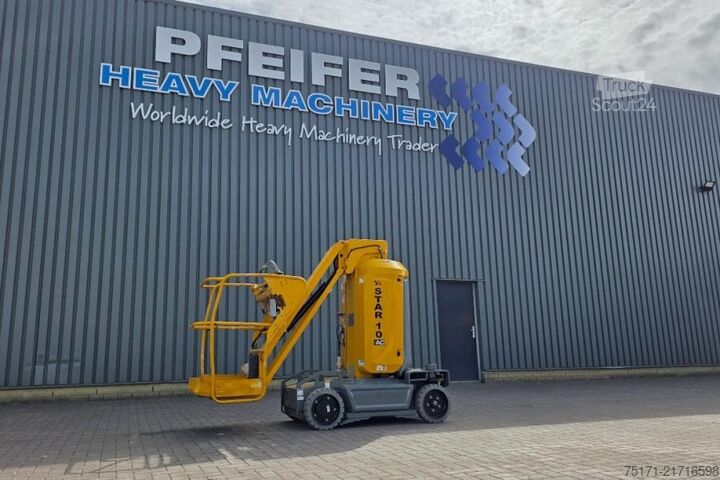 Csuklós teleszkópos munkaállvány Haulotte STAR 10 Electric, 10m Working Height, 3m Reach, 20