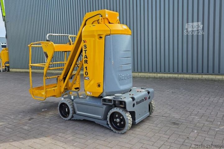 Csuklós teleszkópos munkaállvány Haulotte STAR 10 Electric, 10m Working Height, 3m Reach, 20