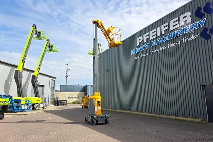 Csuklós teleszkópos munkaállvány Haulotte STAR 10 Electric, 10m Working Height, 3m Reach, 20