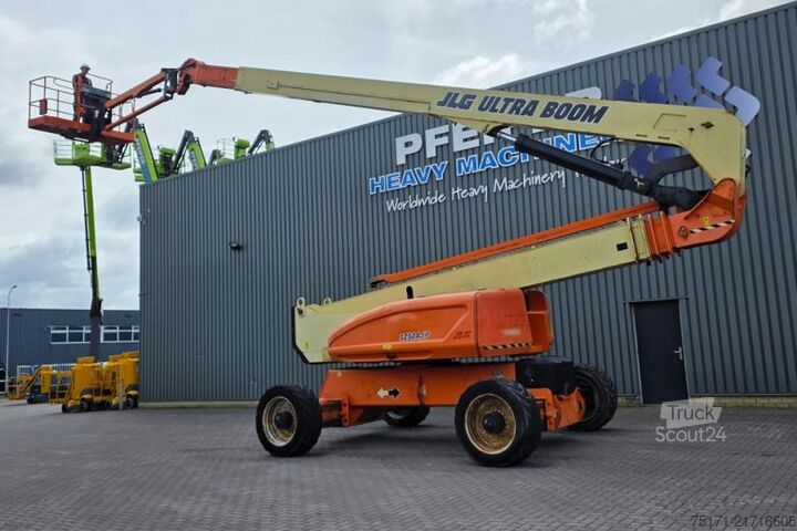 Csuklós teleszkópos munkaállvány JLG 1250AJP Diesel, 4x4x4 Drive, 40.1m Working Height,