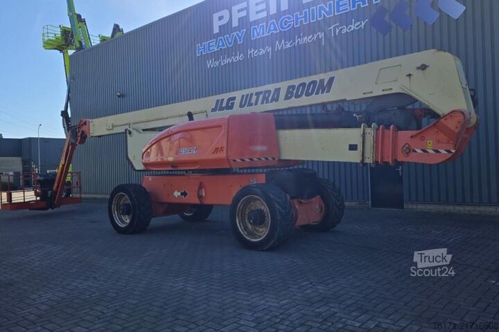 Csuklós teleszkópos munkaállvány JLG 1250AJP Diesel, 4x4x4 Drive, 40.1m Working Height,