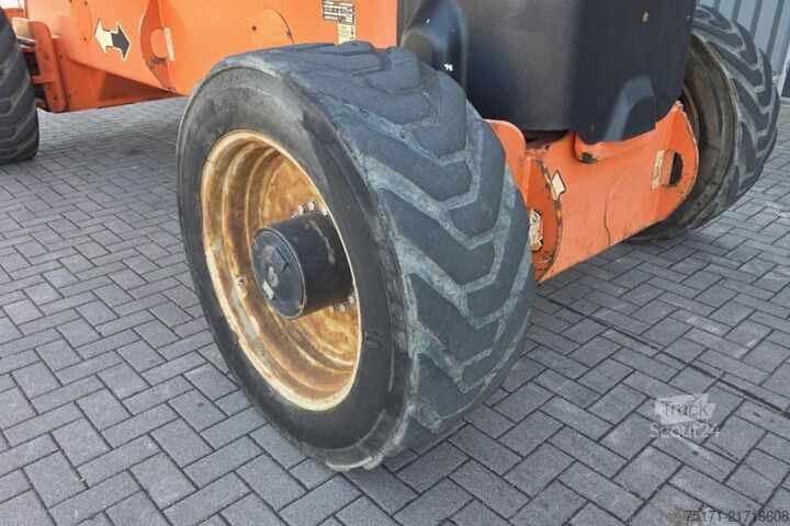 Csuklós teleszkópos munkaállvány JLG 1250AJP Diesel, 4x4x4 Drive, 40.1m Working Height,