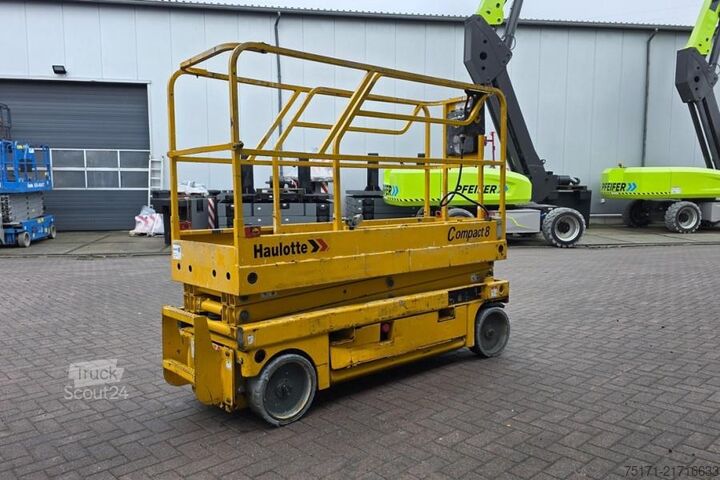 Saxlift Haulotte Compact 8 As-Is, Electric, 8m Working Height, 350k