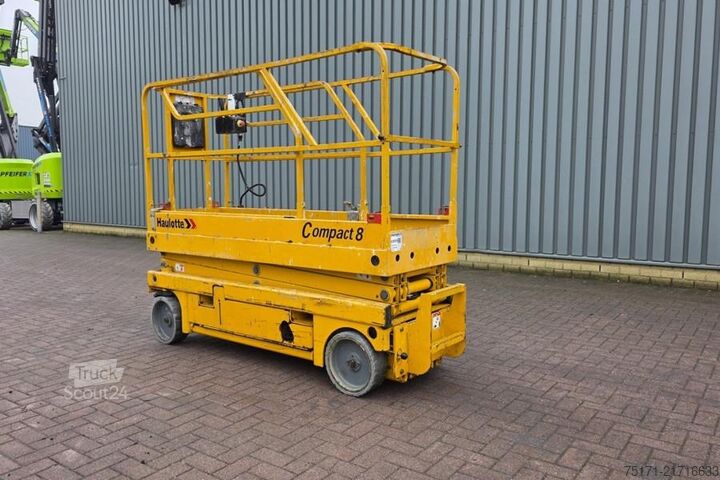 Ollós emelő Haulotte Compact 8 As-Is, Electric, 8m Working Height, 350k