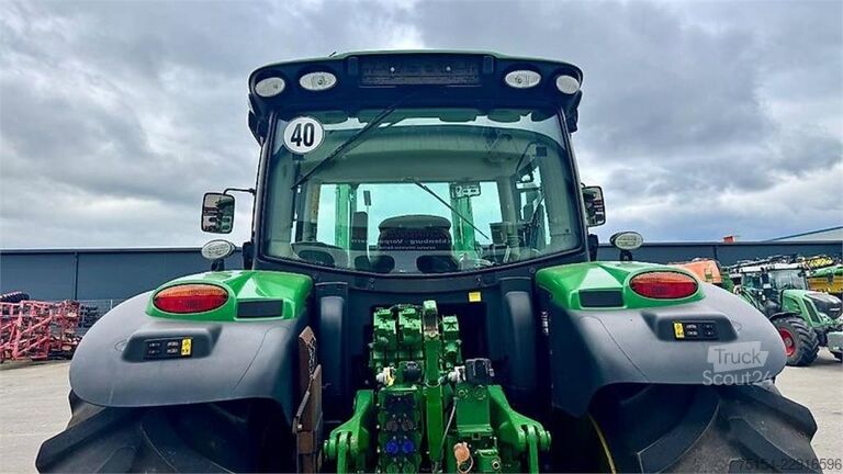 Traktor John Deere 6145R Direct Drive + 663R Frontlader