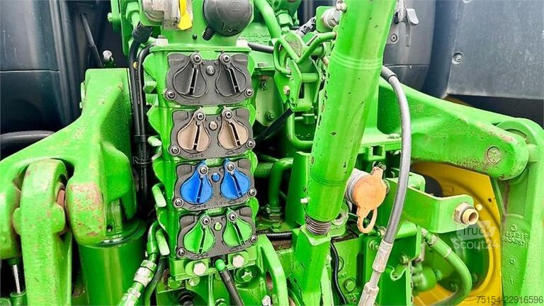 Traktor John Deere 6145R Direct Drive + 663R Frontlader