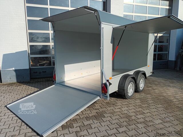 Kasa dorse Cheval Liberté Roadster 700 irgrau 380x180x200cm Serviceklap Pullman