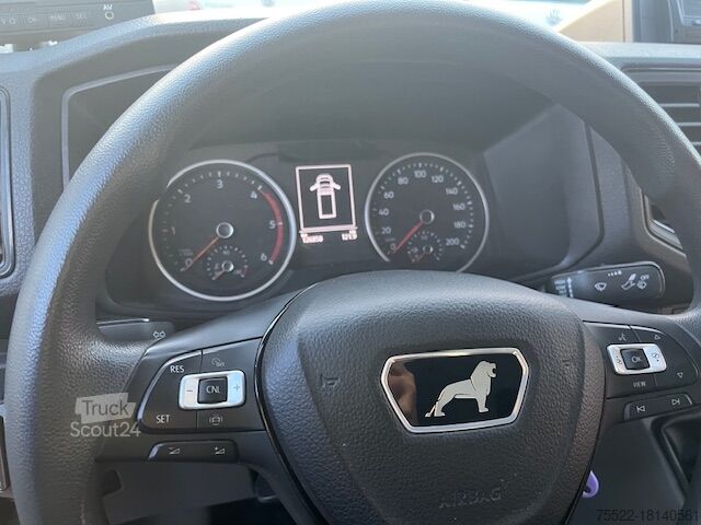 Transportér s kufrom MAN TGE Kofferaufbau und Ladebordwand -Klima