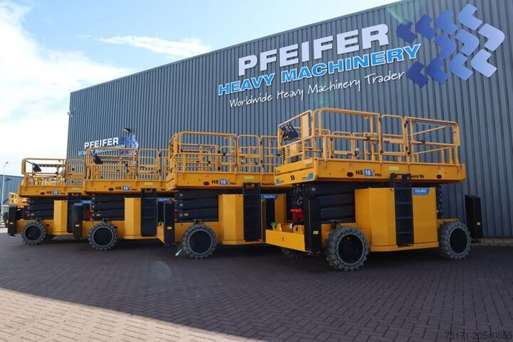 Saxlift Haulotte HS15EPRO Unused, Valid Inspection, *Guarantee! Ful