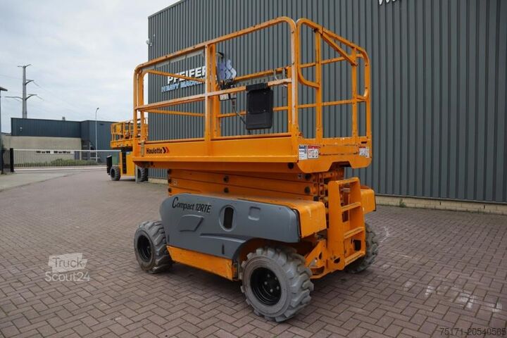 Saxlift Haulotte Compact 12 RTE As-Is, Electric, 4x4 Drive, 12m Wor