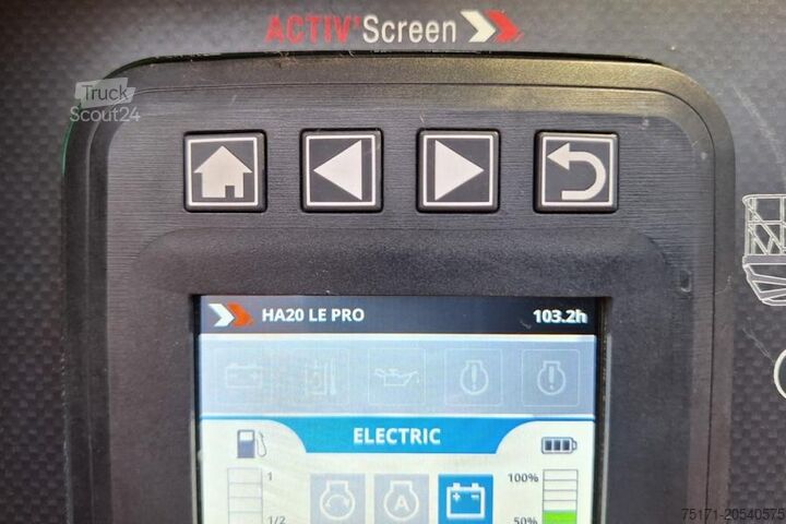 Csuklós teleszkópos munkaállvány Haulotte HA20LEPRO Valid Inspection, *Guarantee! Hybrid, 4x