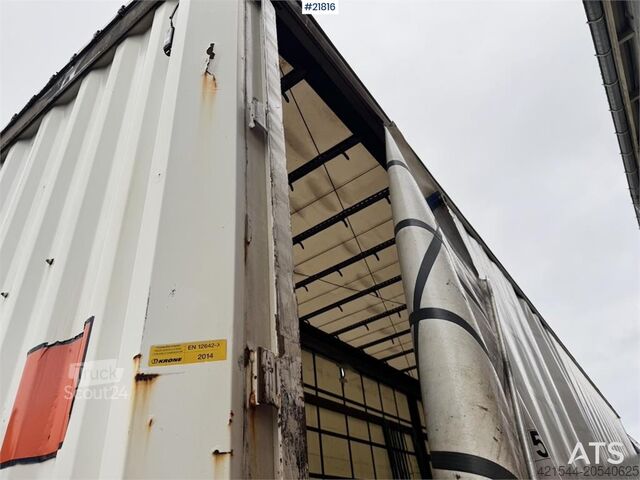 Bīdāmie tentiņi Krone Curtain-Side Trailer
