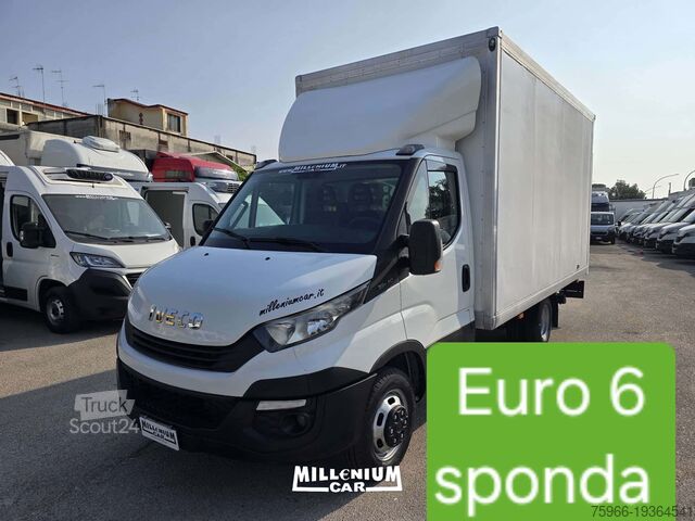 φορτηγό με κιβώτιο Iveco 35-14 FURGONE 4,40 SPONDA EURO 6