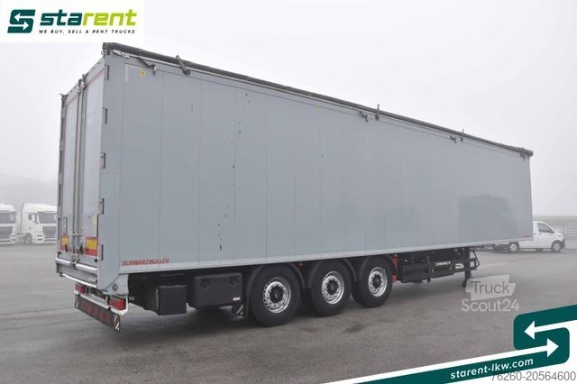 Полуремарке с подвижен под SCHWARZMÜLLER Schubbodenauflieger 10mm Liftachse