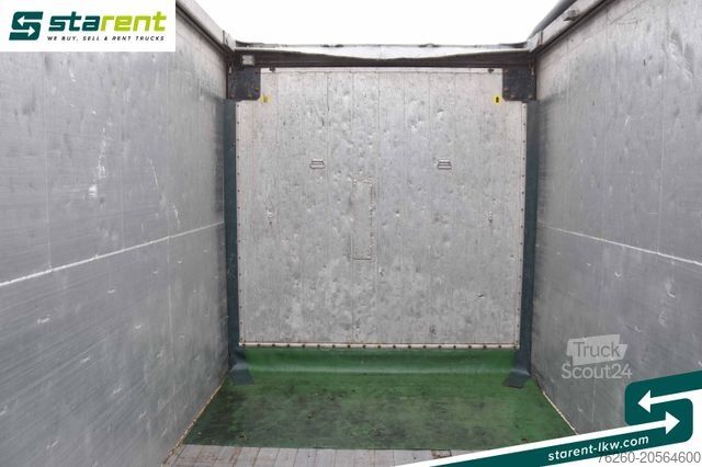 Semirreboque com piso móvel SCHWARZMÜLLER Schubbodenauflieger 10mm Liftachse