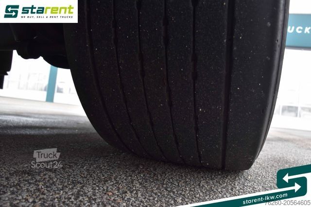 Naczepa otwarta z plandeką KRONE Megatrailer Hubdach Liftachse Safe Curtain