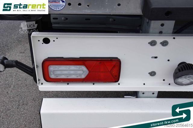 Auflieger mit Pritsche & Plane SCHMITZ CARGOBULL Liftachse Palettenkasten XL  Zertifikat Multilok