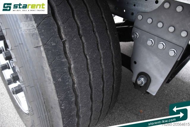 Odprta polprikolica s ponjavo SCHMITZ CARGOBULL Liftachse Palettenkasten XL  Zertifikat Multilok